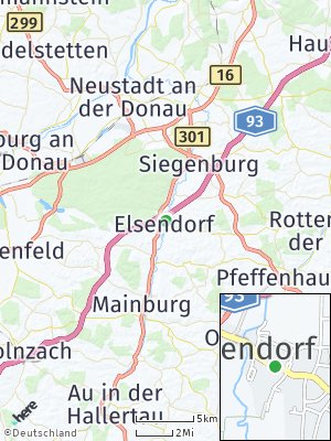 Here Map of Elsendorf