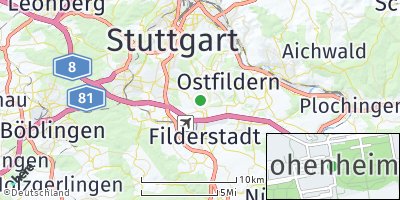 Google Map of Hohenheim