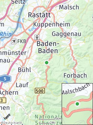 Here Map of Malschbach
