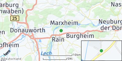Google Map of Niederschönenfeld