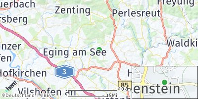 Google Map of Fürstenstein