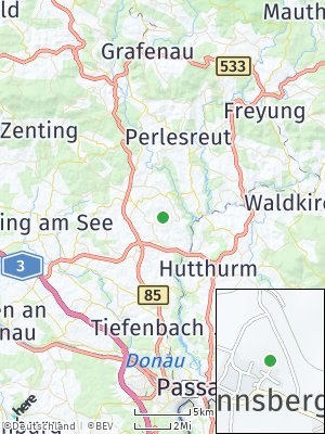 Here Map of Witzmannsberg