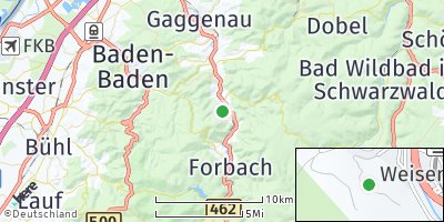Google Map of Weisenbach