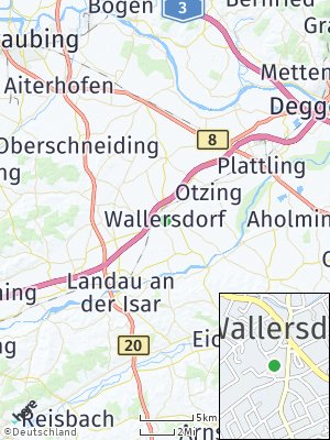 Here Map of Wallersdorf