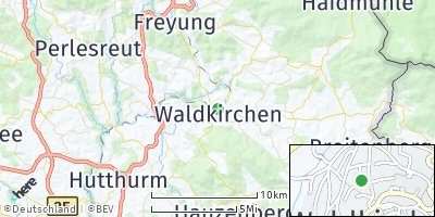 Google Map of Waldkirchen