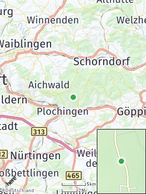 Here Map of Baltmannsweiler
