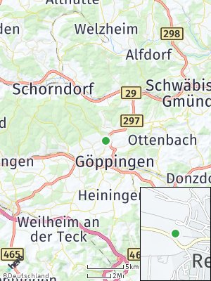 Here Map of Rechberghausen