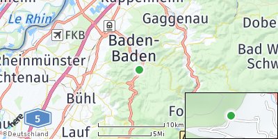 Google Map of Geroldsau
