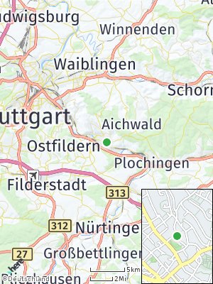 Here Map of Oberesslingen