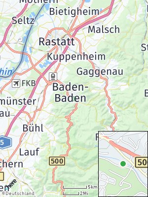 Here Map of Baden-Baden