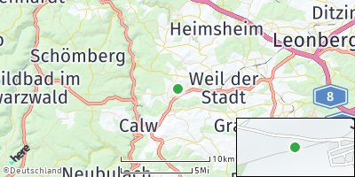 Google Map of Simmozheim