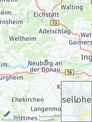 Here Map of Ried an der Donau