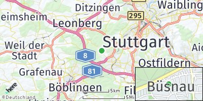 Google Map of Büsnau