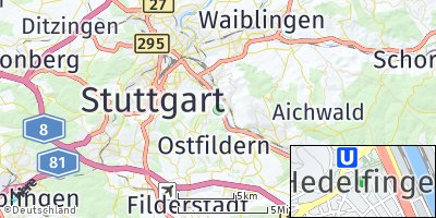 Google Map of Hedelfingen