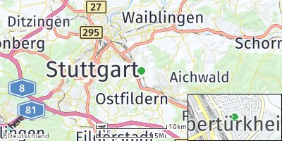 Google Map of Obertürkheim