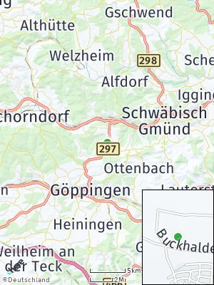 Here Map of Wäschenbeuren