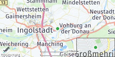 Google Map of Großmehring