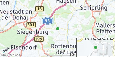 Google Map of Rohr in Niederbayern
