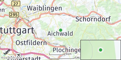 Google Map of Aichwald