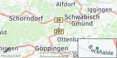 Google Map of Wäschenbeuren