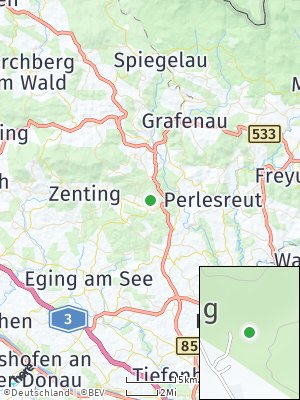 Here Map of Saldenburg