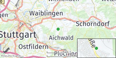Google Map of Strümpfelbach
