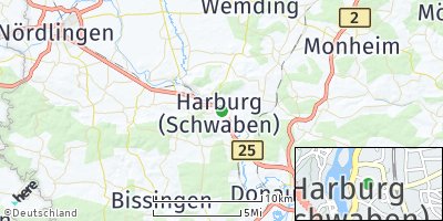 Google Map of Harburg