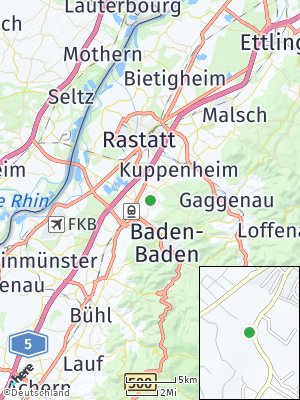 Here Map of Haueneberstein