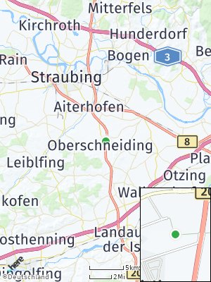Here Map of Oberschneiding