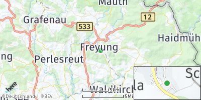 Google Map of Freyung