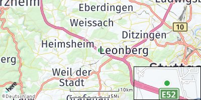 Google Map of Rutesheim