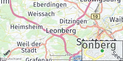 Google Map of Leonberg