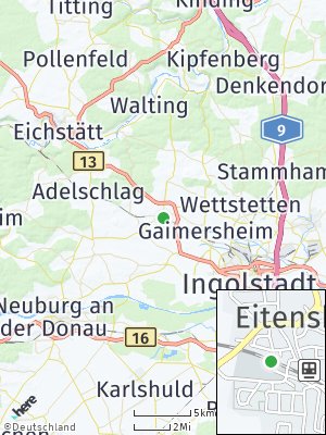 Here Map of Eitensheim