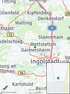 Here Map of Gaimersheim