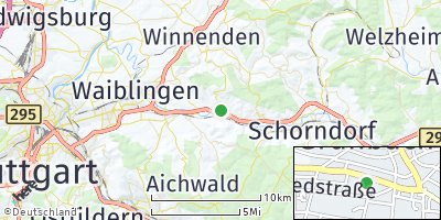 Google Map of Remshalden