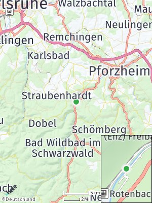 Here Map of Neuenbürg