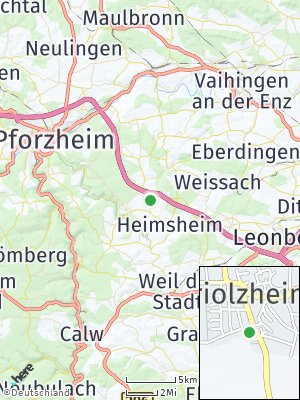 Here Map of Friolzheim