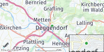 Google Map of Deggendorf