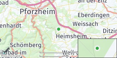 Google Map of Tiefenbronn