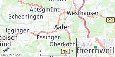 Google Map of Unterrombach