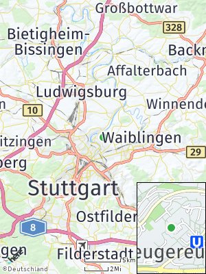 Here Map of Steinhaldenfeld