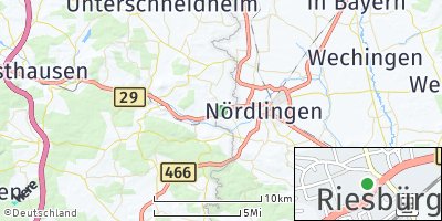 Google Map of Riesbürg