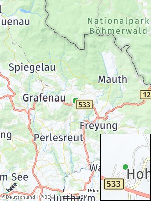 Here Map of Hohenau