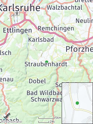 Here Map of Straubenhardt