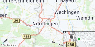Google Map of Nördlingen