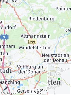 Here Map of Mindelstetten