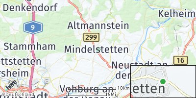 Google Map of Mindelstetten