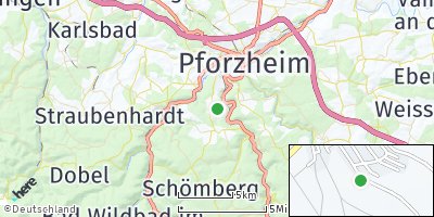 Google Map of Büchenbronn