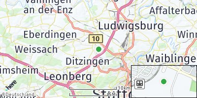 Google Map of Münchingen