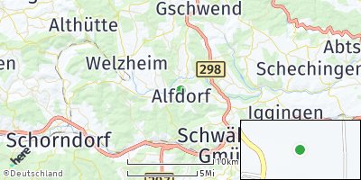 Google Map of Alfdorf